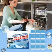 Dishwasher Cleaner Household Cleaners Deeps Cleaning Deodorant Efficient Decontamination Cleaning Effect Is RemarkableProtect The Dishwasher And Extend Its Life Clearance under 10$!